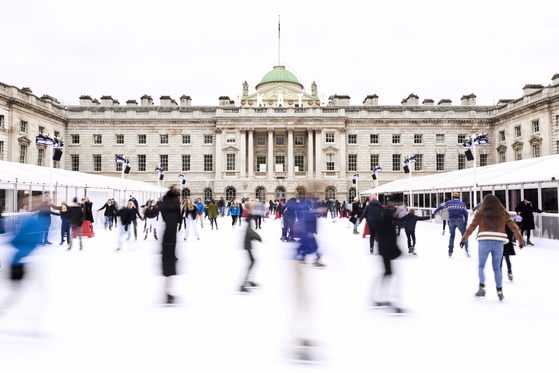 The Wick - 1. Skate at Somerset House with Moët & Chandon 2022. Image by Owen Harvey
