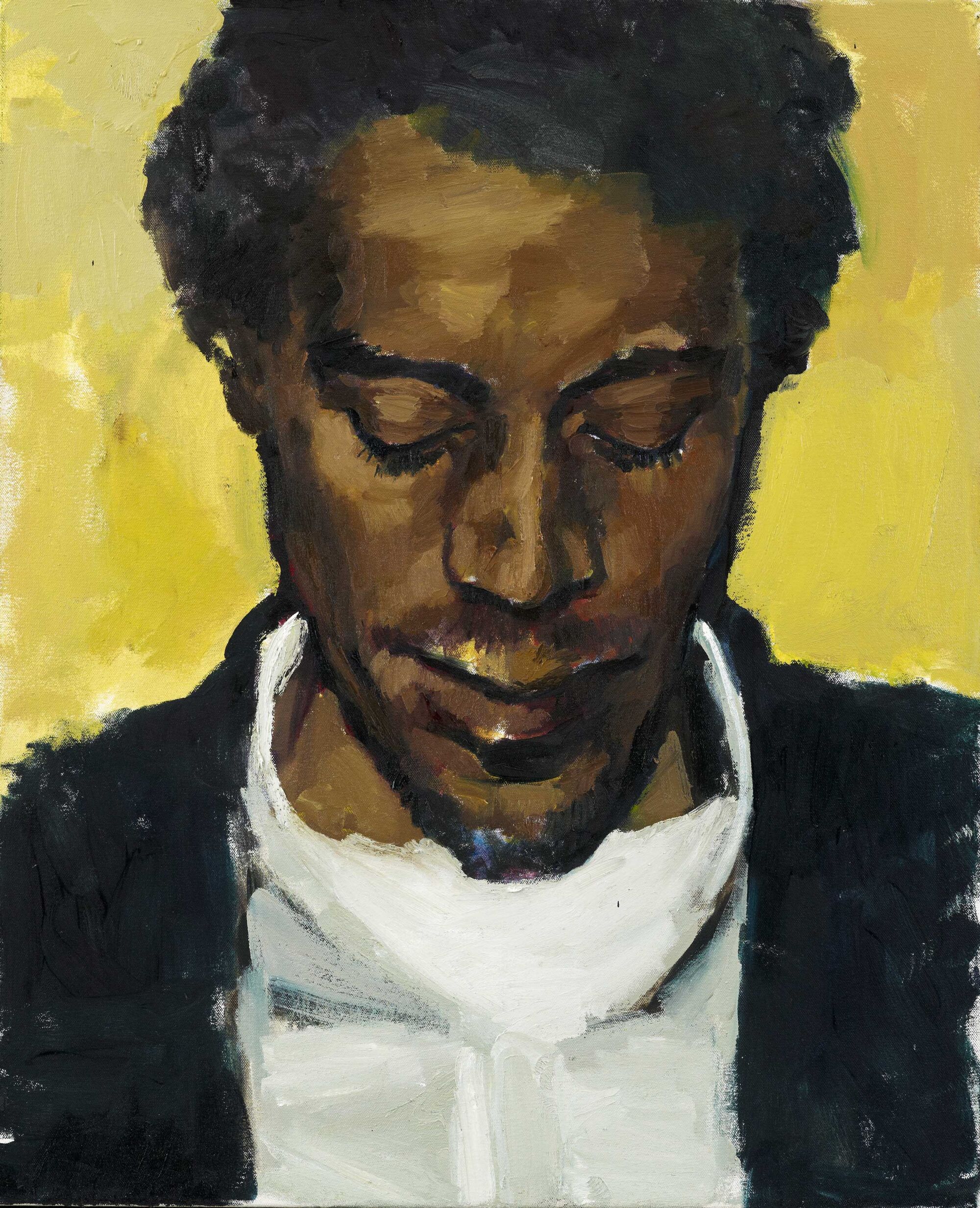 The Wick - Lynette Yiadom-Boakye
Citrine by the Ounce 2014
Private Collection
© Courtesy of Lynette Yiadom-Boakye
