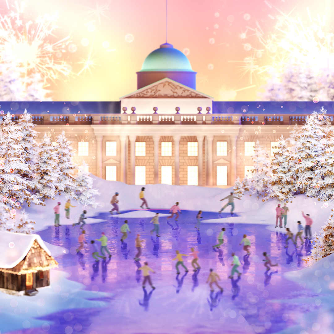 The Wick - Skate at Somerset House with Moët & Chandon 2022 Artwork (Square)