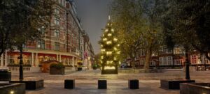 The Wick - The Connaught Christmas Tree 2022, courtesy of The Connaught