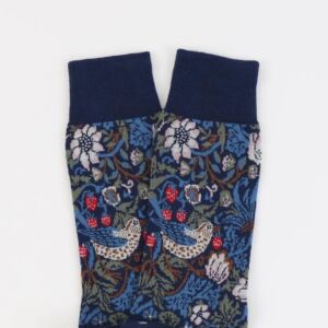 The Wick - Strawberry Thief socks by William Morris