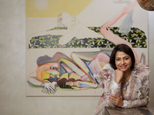 The Wick - Portrait of Nadia Samdani MBE, courtesy of Nadia Samdani.