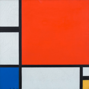 The Wick - Piet Mondrian, Composition with Red, Blue and Yellow, 1930