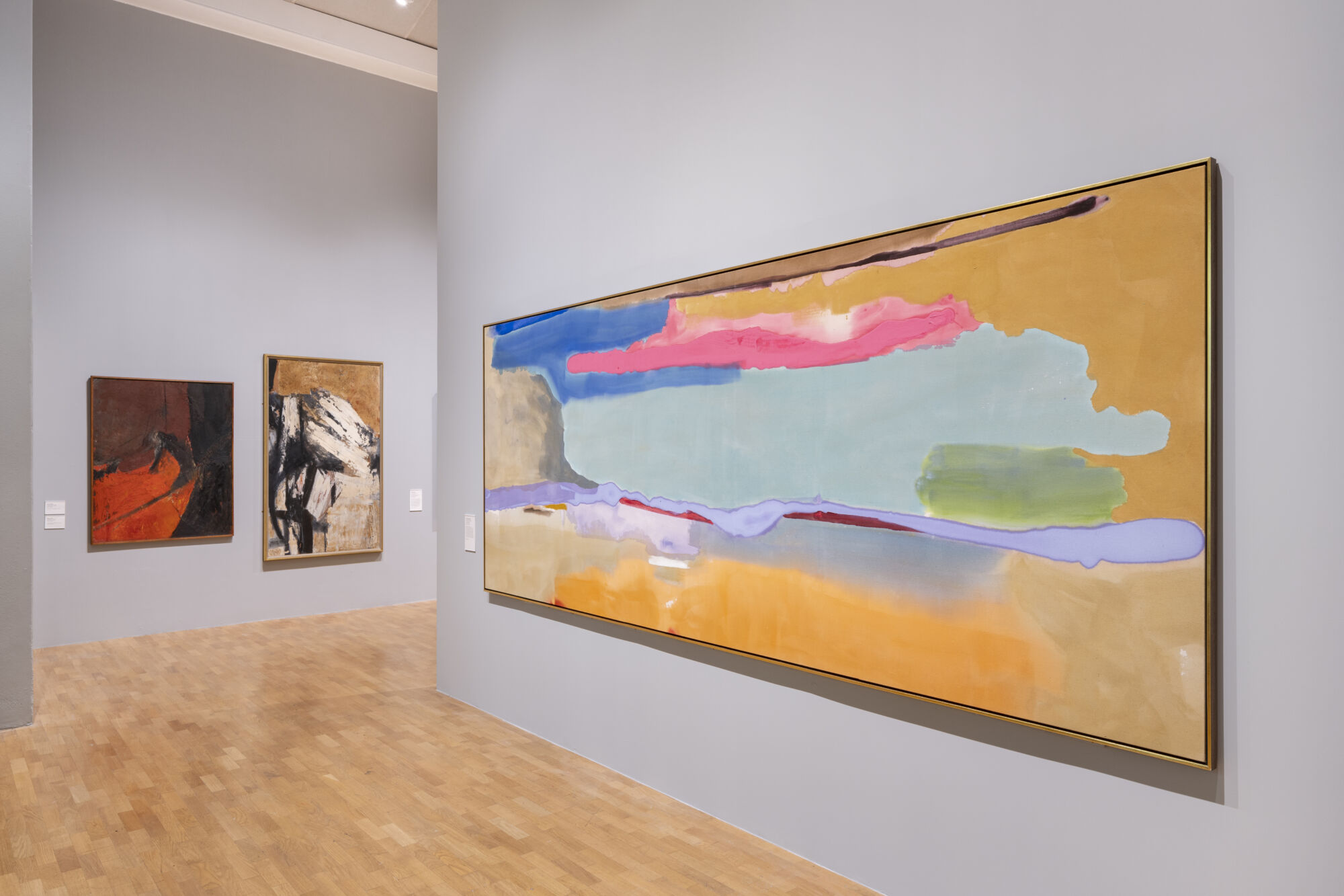 The Wick Culture - Action, Gesture, Paint: Women Artists and Global Abstraction 1940 – 70, 9 February – 7 May 2023, Whitechapel Gallery, London. Photo: Damian Griffiths 