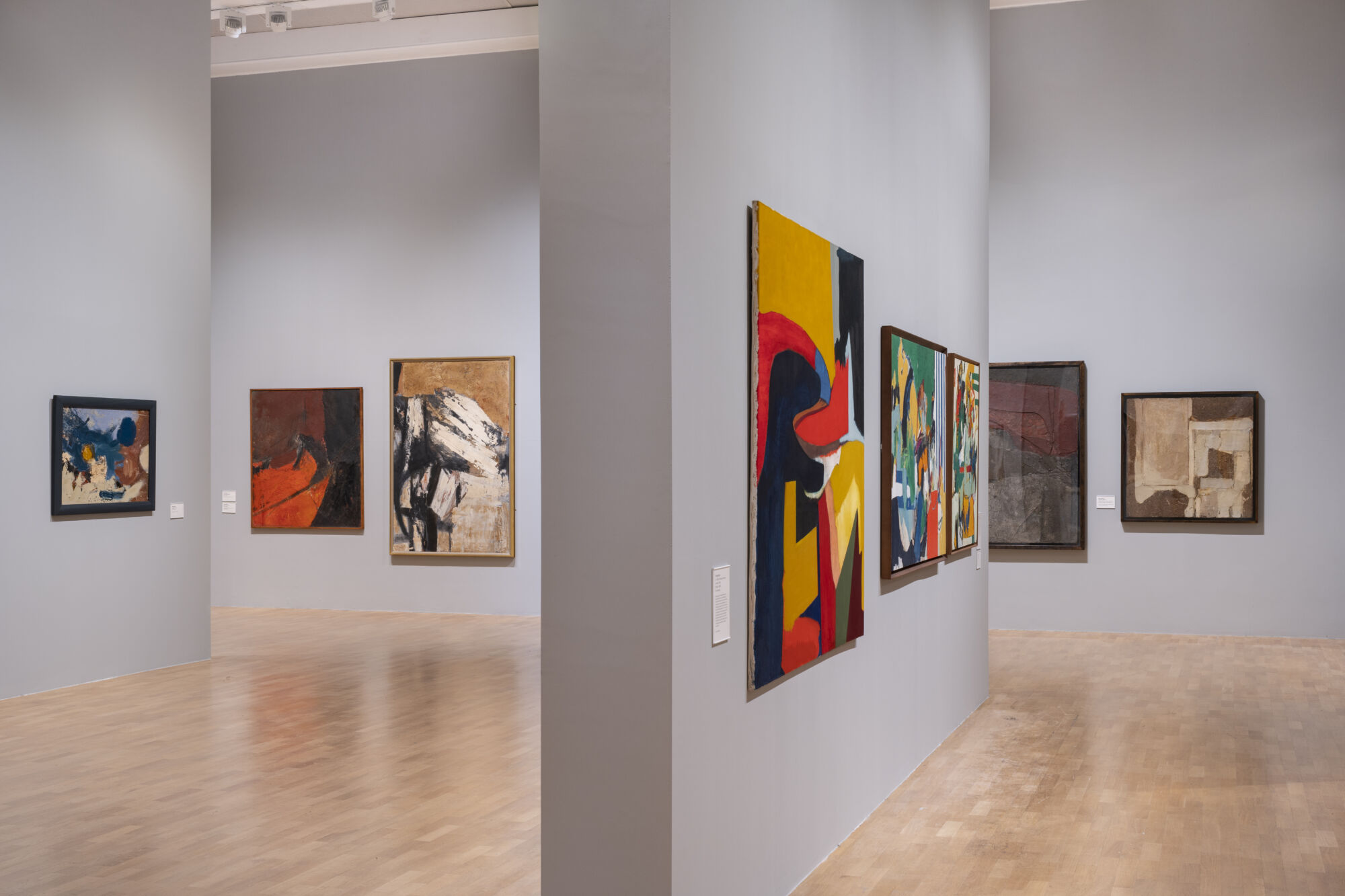 The Wick Culture - Action, Gesture, Paint: Women Artists and Global Abstraction 1940 – 70, 9 February – 7 May 2023, Whitechapel Gallery, London. Photo: Damian Griffiths 