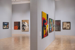 The Wick - Action, Gesture, Paint: Women Artists and Global Abstraction 1940 – 70, 9 February – 7 May 2023, Whitechapel Gallery, London. Photo: Damian Griffiths