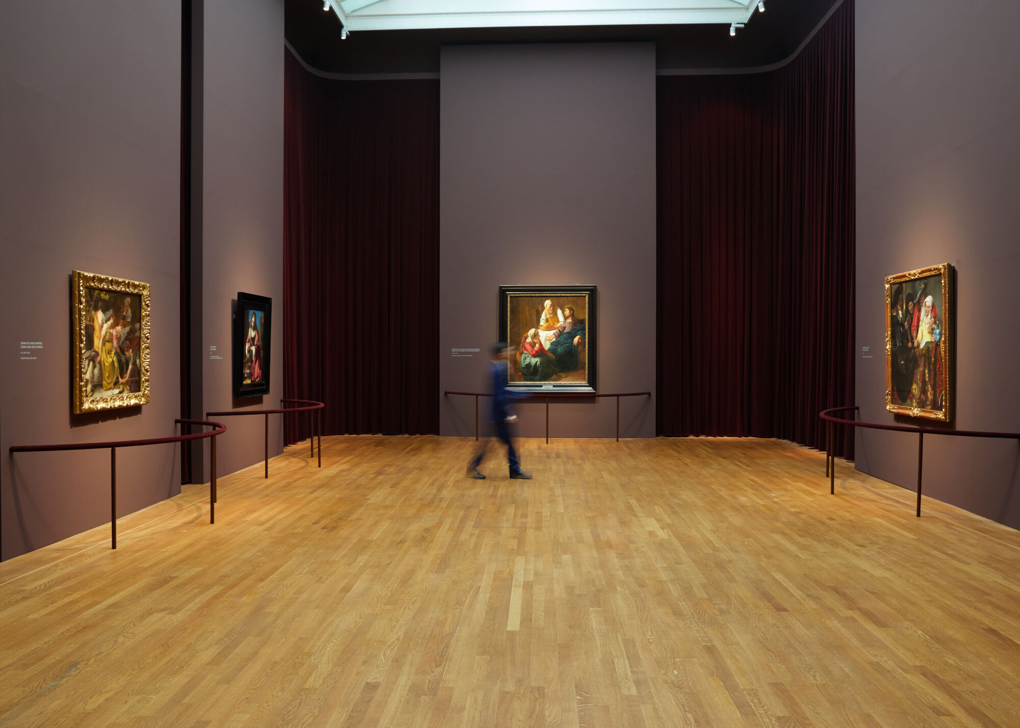 The Wick Culture - Installation shot of Vermeer, courtesy of Rijksmuseum