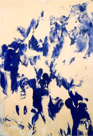 The Wick - Yves Klein Anthropométrie sans titre (ANT 154) (Untitled Anthropometry [ANT 154]), 1961, © Artists Rights Society (ARS), New York / ADAGP, Paris