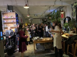 The Wick - Eleanor Nairne, speeches at Soheila Sokhanvari's After Party