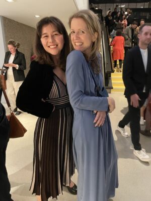 The Wick - Eleanor Nairne with the brilliant Curatorial Assistant Annabel Bai Jackson