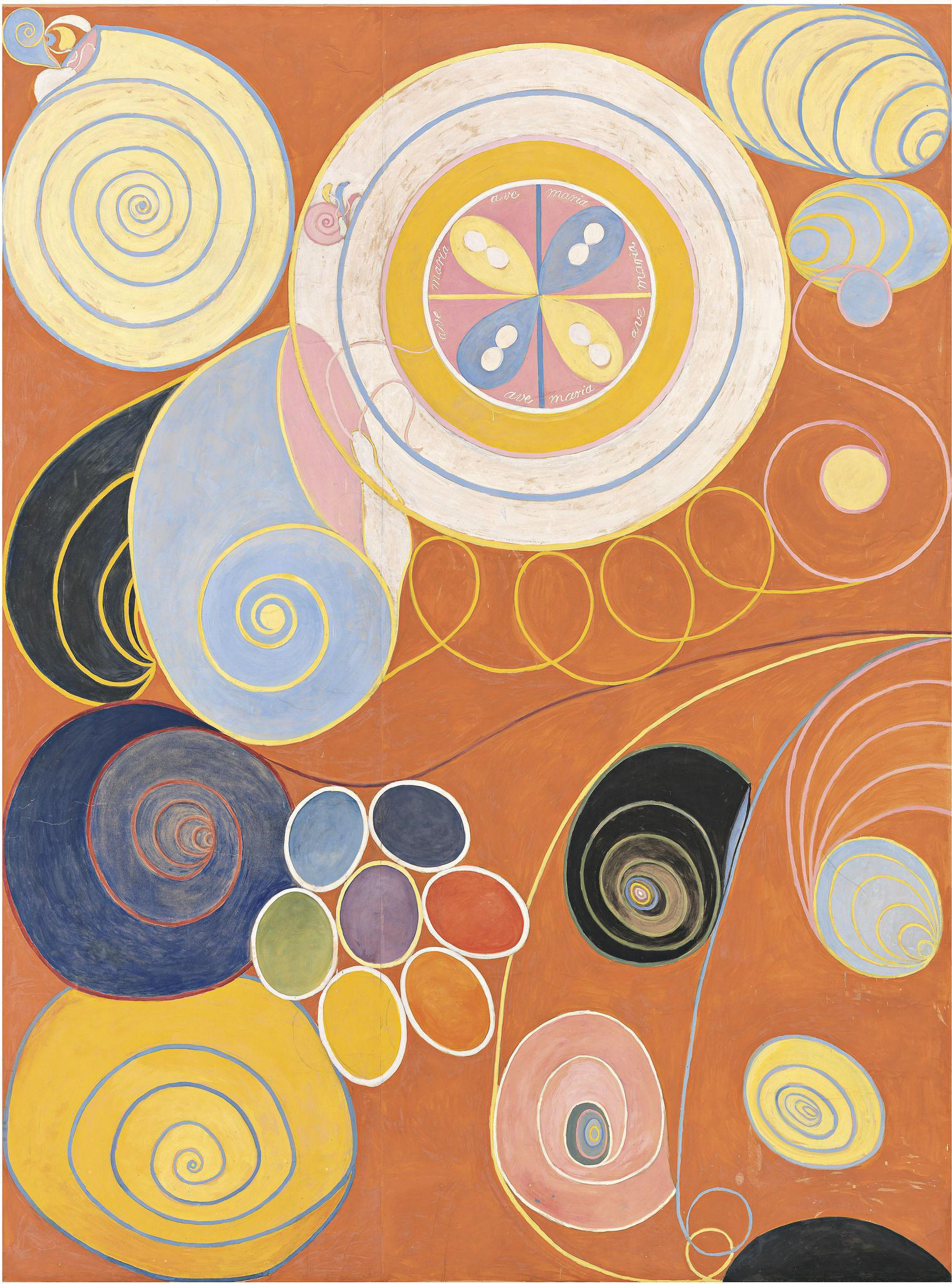 The Wick Culture - Hilma af Klint, The Ten Largest, Group IV, No. 3, Youth, 1907. Courtesy of The Hilma af Klint Foundation 