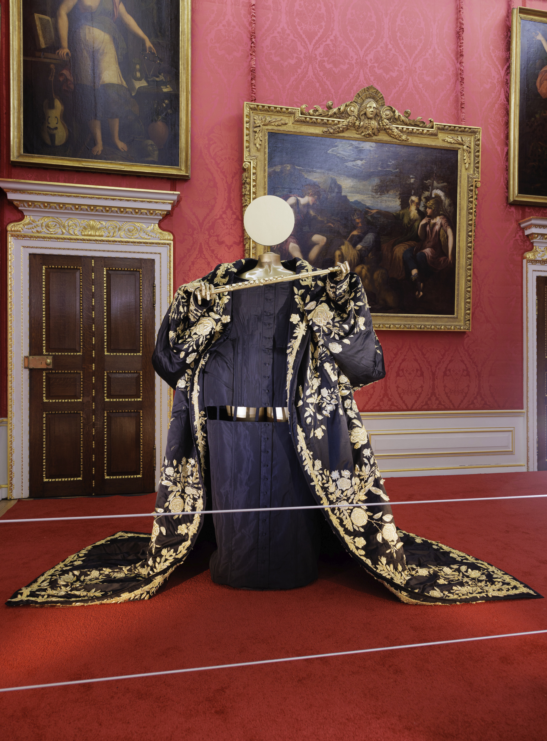 The Wick - Crown to Couture exhibition 2023 - oufit by Thom Browne worn by Lizzo