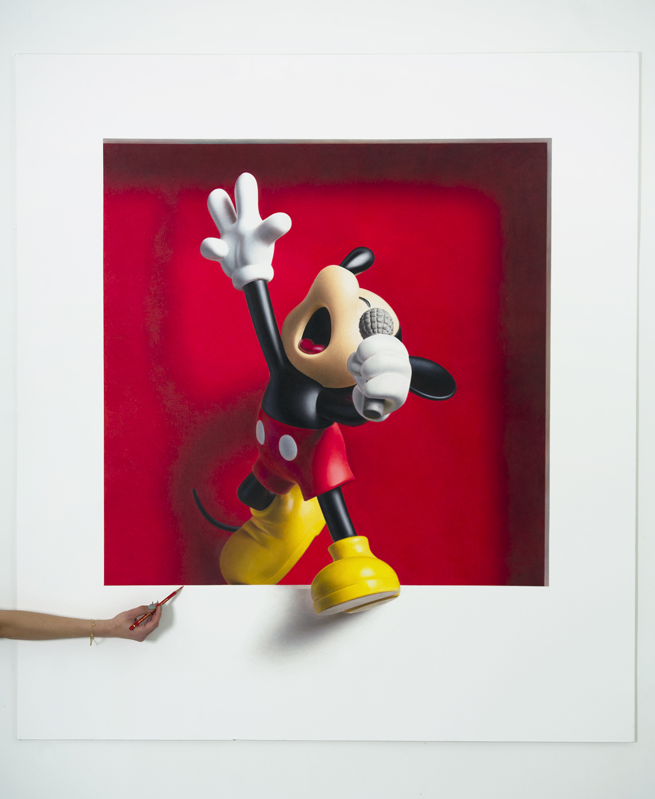 The Wick - Mickey Mouse by Nourine Hammad