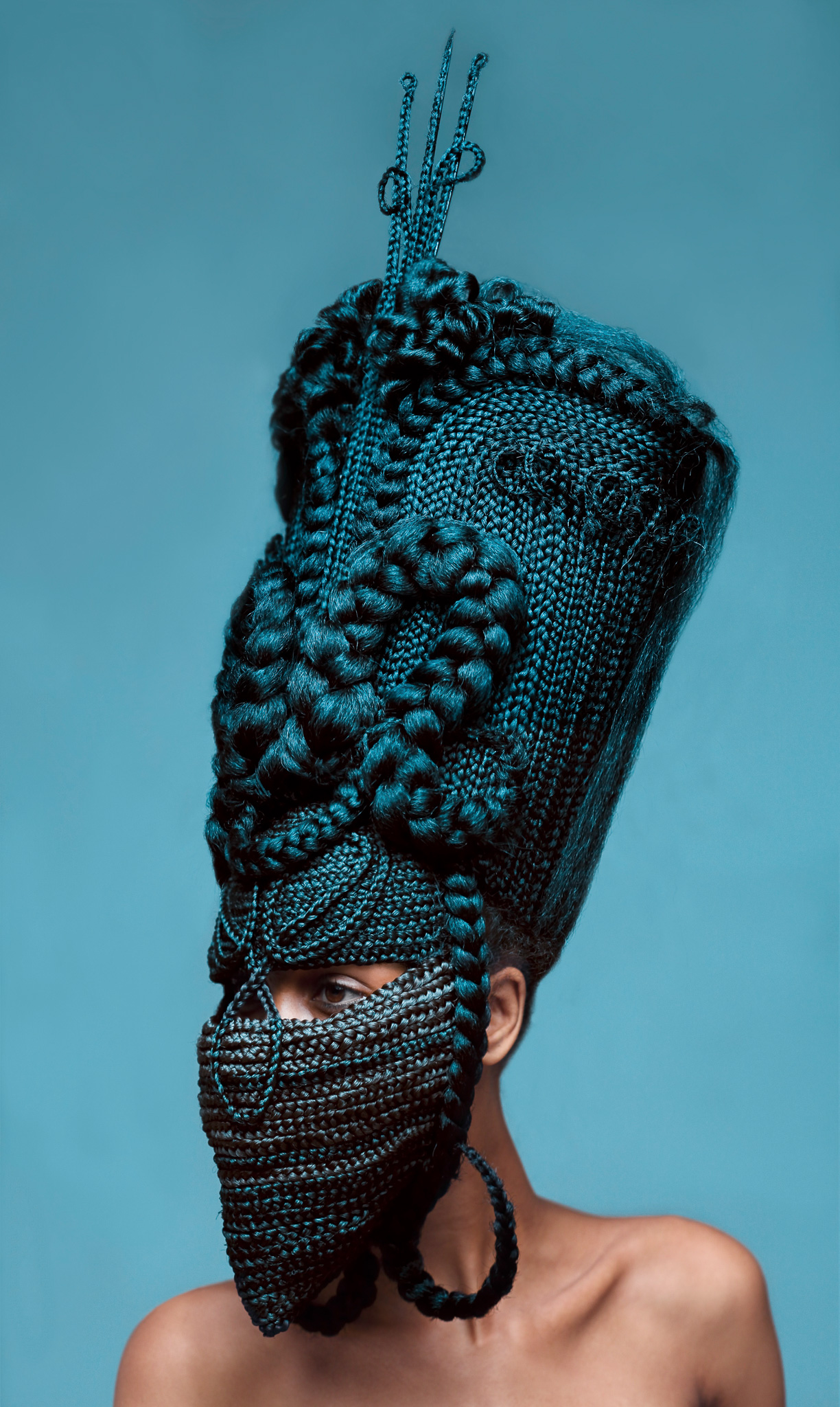 The Wick - Delphine Diallo, Highness Blue (Hybrid 1), 2011 © Courtesy of MTArt and the artist.