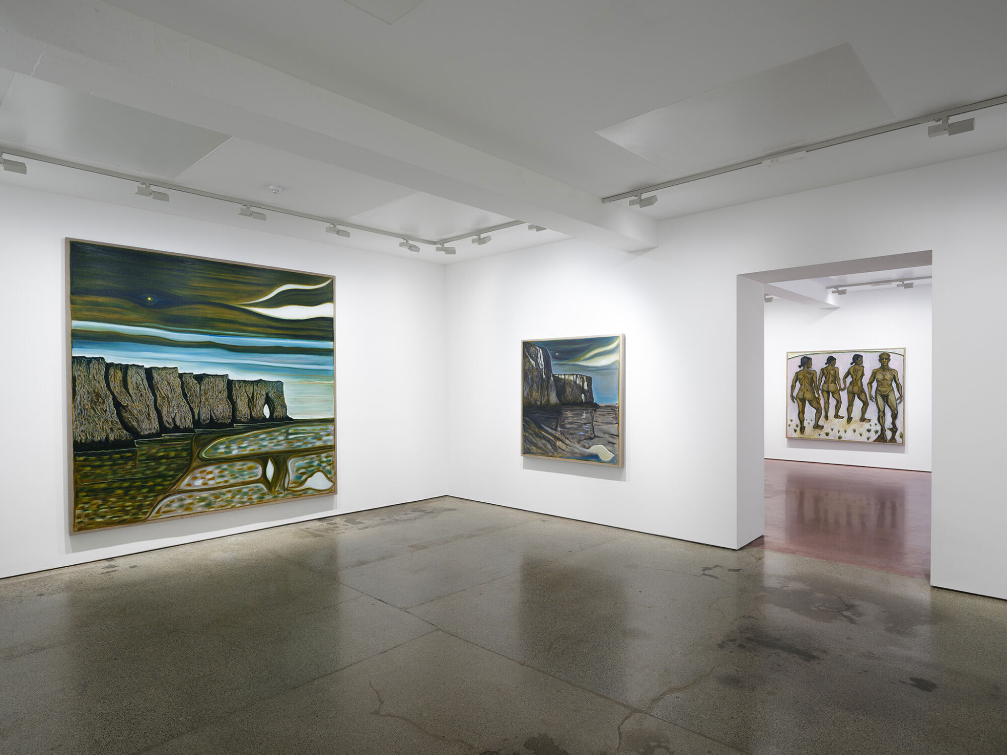 The Wick - Billy Childish 'looking at paintings', Installation view, Margate, 2023 