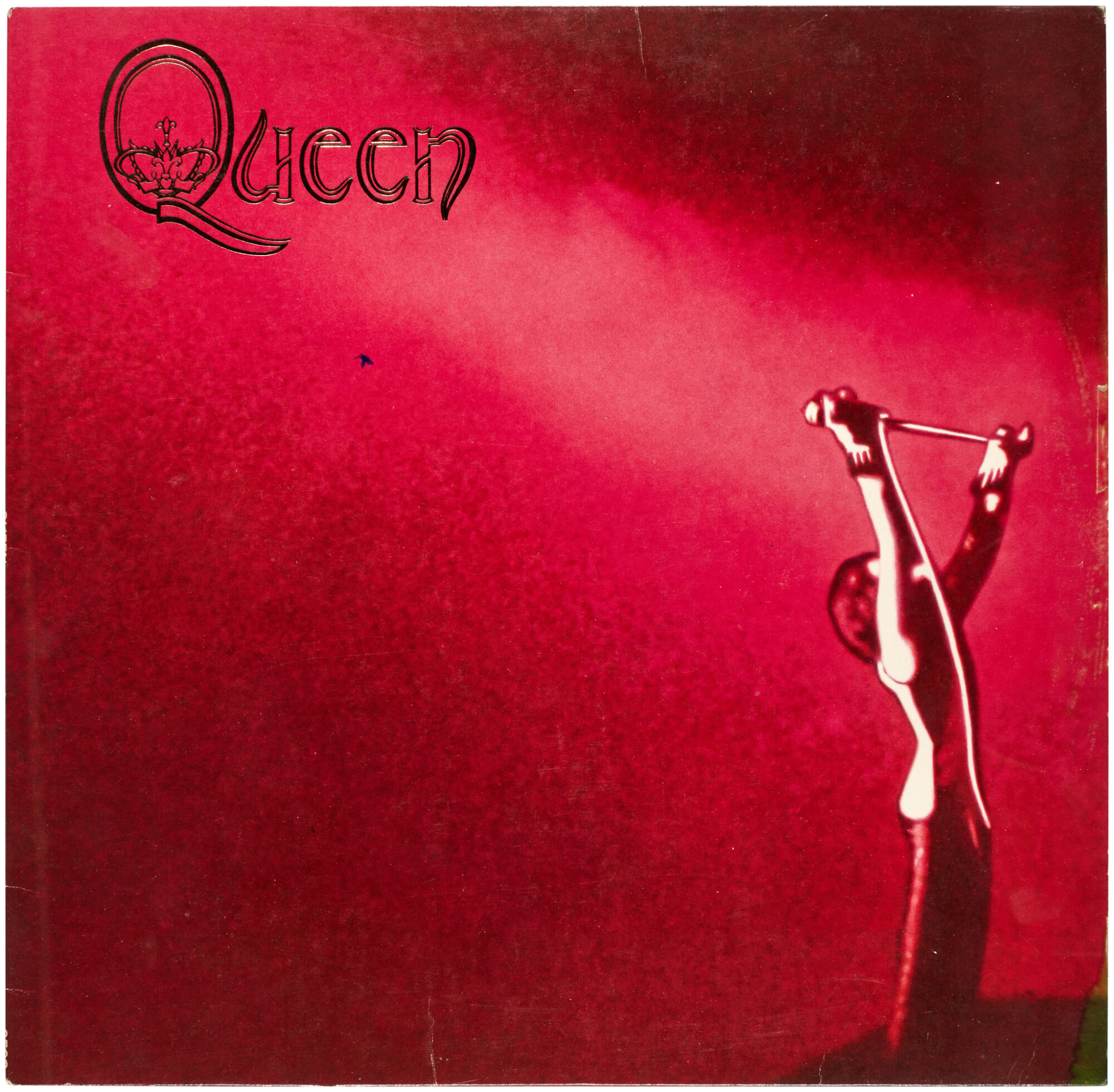 The Wick - Freddie Mercury's copy of Queen's first album (front), courtesy of Sotheby's