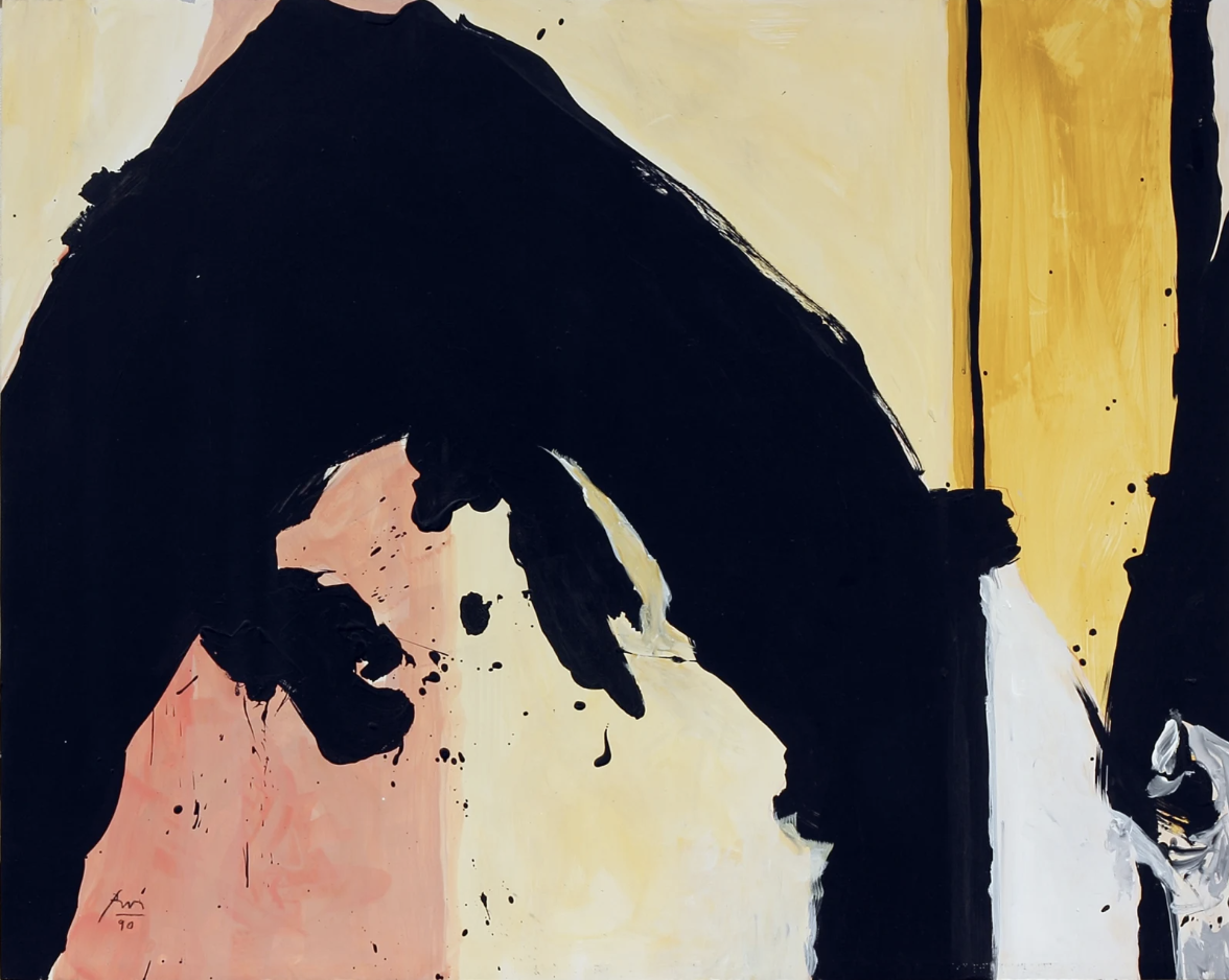 The Wick - Robert Motherwell, Untitled, 1990