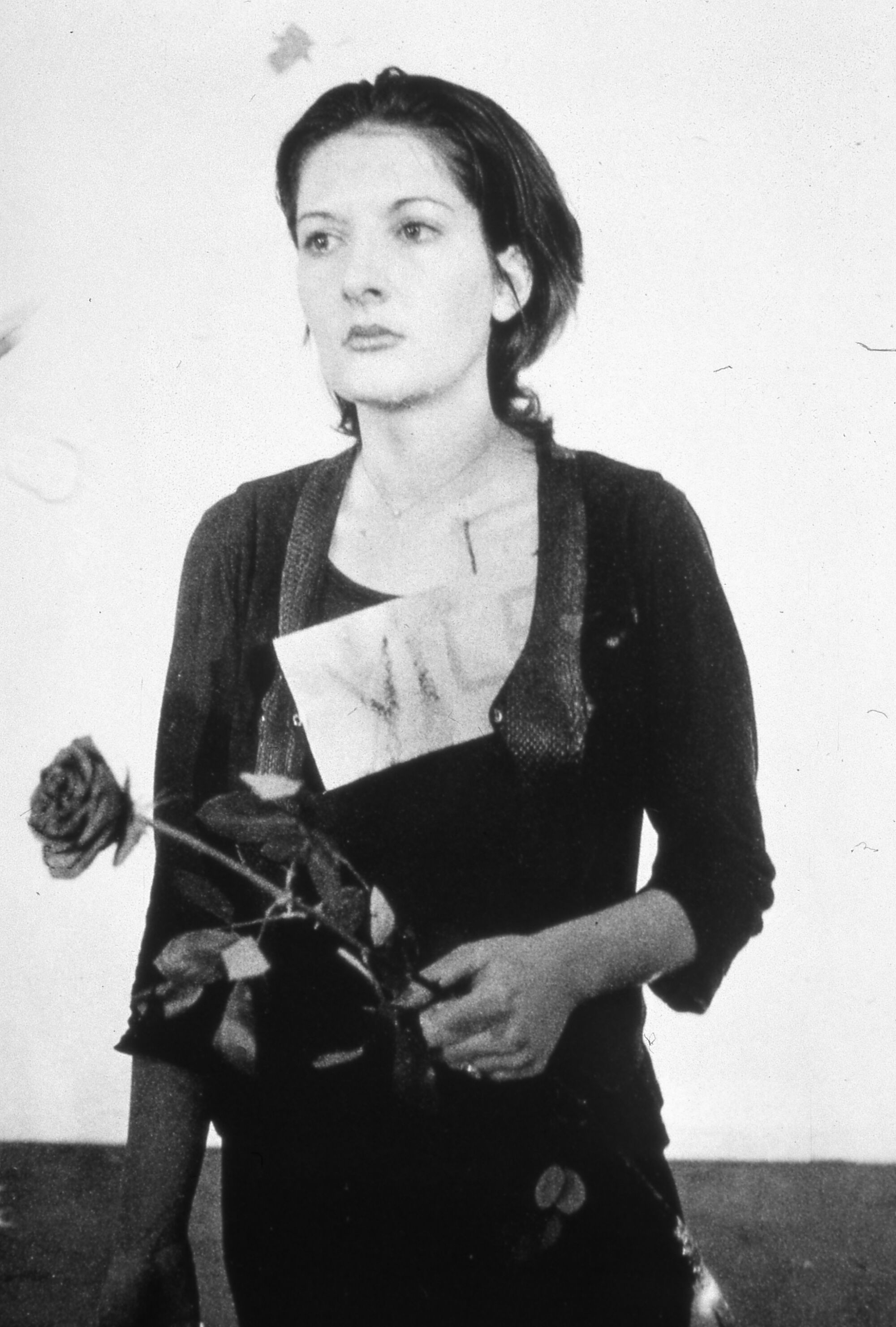 The Wick Culture - Marina Abramović, Rhythm 0, 1974. Performance; Studio Morra, Naples. Courtesy of the Marina Abramović Archives. © Marina Abramović. Photo: Donatelli Sbarra
