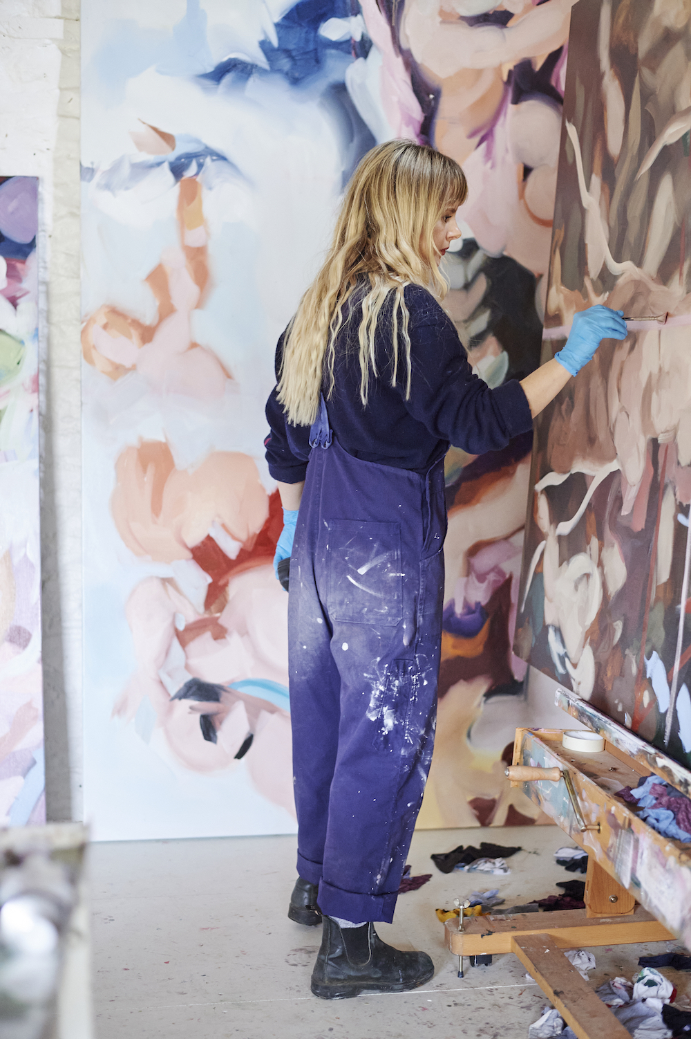 The Wick - Eleanor Johnson at work in her studio