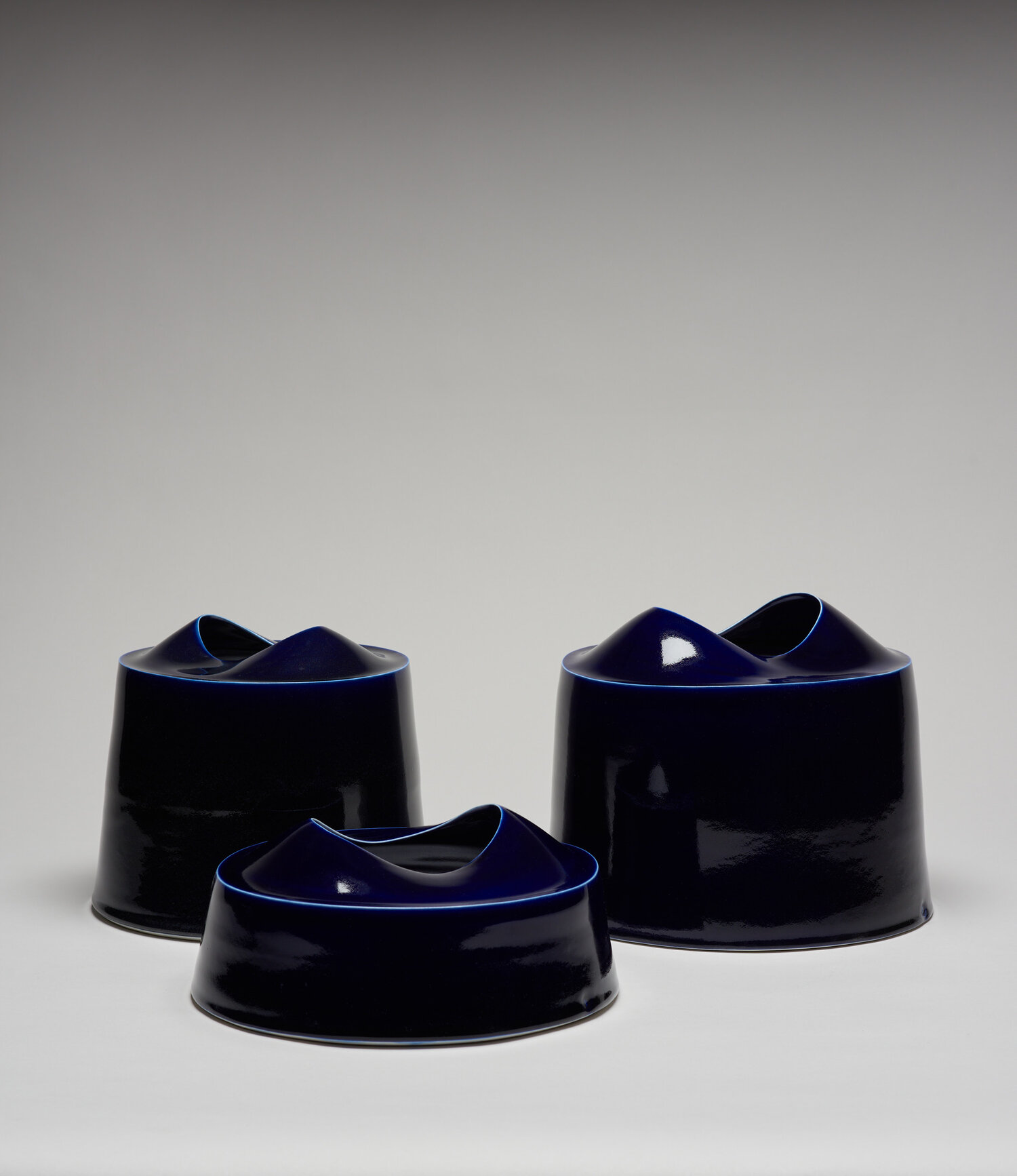 The Wick - Undulating collection of vessels by Tanya Gomez