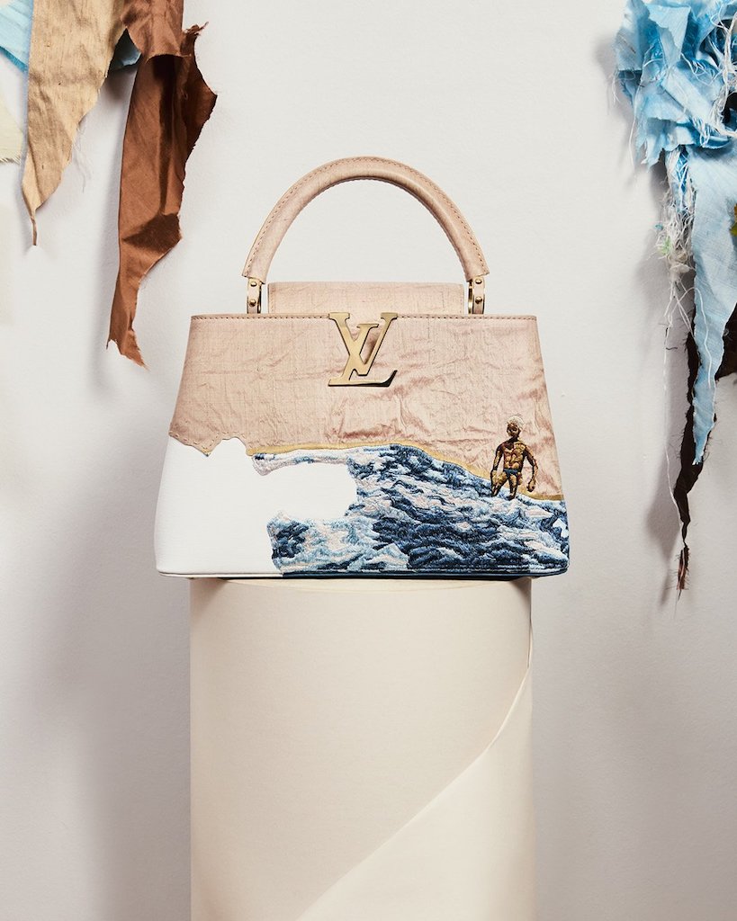 The Wick - Artycapucines handbag by Billie Zangewa for Louis Vuitton, 2023
