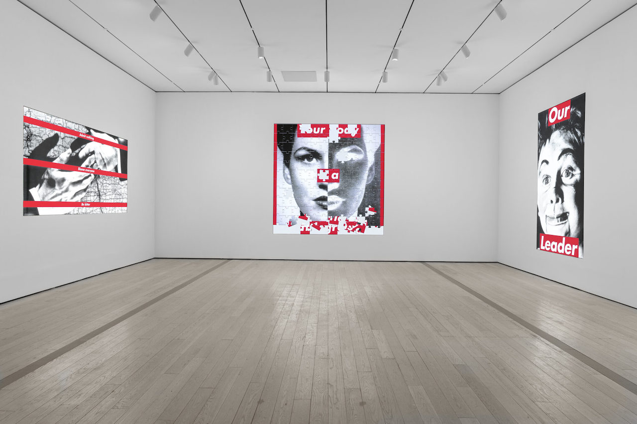 The Wick Culture - Barbara Kruger, Barbara Kruger: Thinking of You. I Mean Me. I Mean You., Installation view, Los Angeles County Museum of Art – LACMA, Los Angeles, March 20-July 17, 2022, Courtesy the artist and Sprüth Magers, Photo: Museum Associates/LACMA