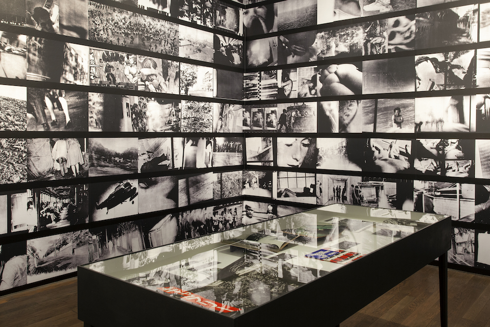 The Wick - Installation view, Daido Moriyama: A Retrospective, at The Photographers' Gallery