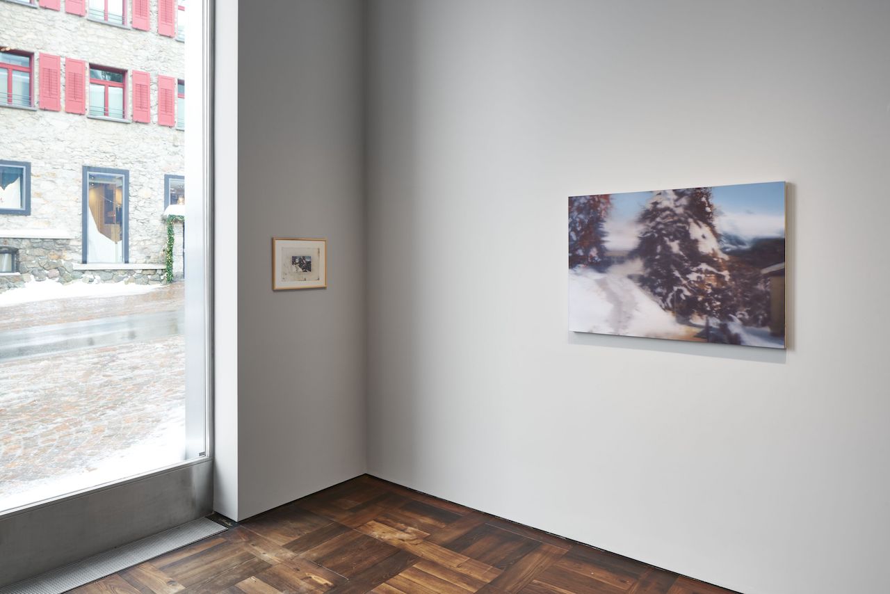 The Wick - Installation view, ‘Gerhard Richter: Engadin,’ Hauser & Wirth St. Moritz, 16 December 2023 until 13 April 2024 © 2023 Gerhard Richter (09122023). Photo: Jon Etter
