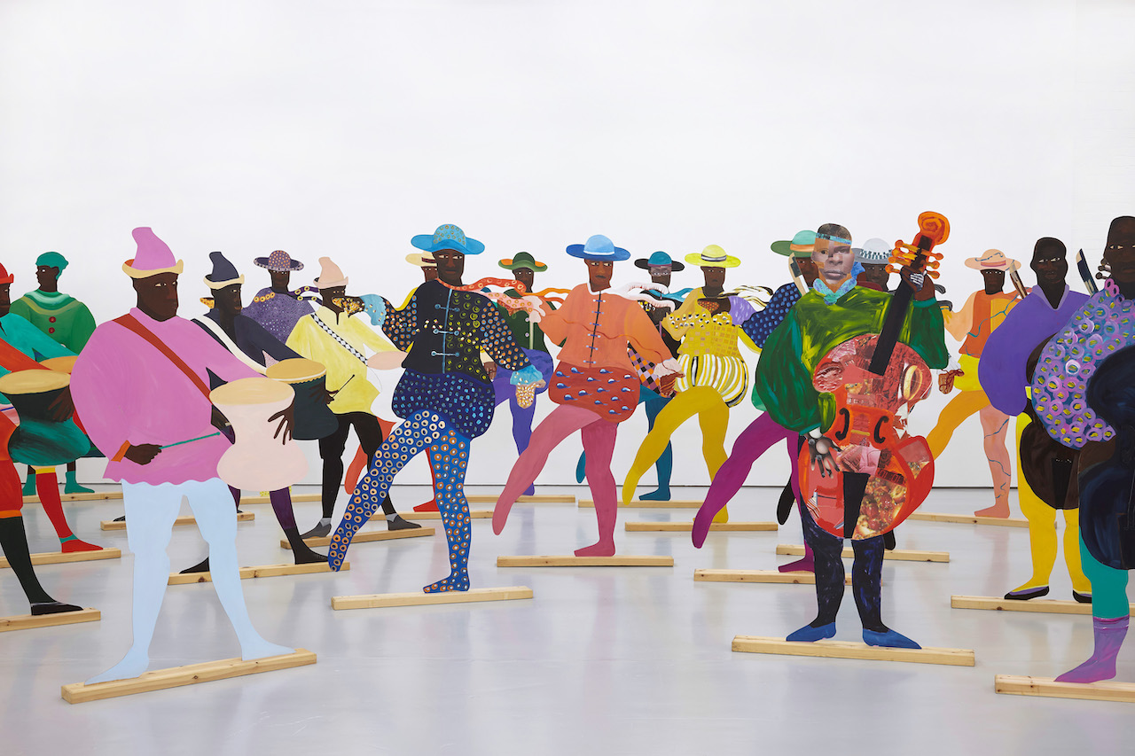 The Wick - Lubaina Himid RA, Naming the Money, 2004
Mixed media installation with sound, dimensions variable
National Museums Liverpool, International Slavery Museum, Gift of Lubaina Himid, 2013
Courtesy the artist, Hollybush Gardens, London and National Museums, Liverpool
© Spike Island, Bristol. Photo: Stuart Whipps