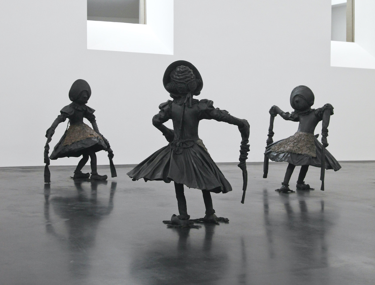 The Wick Culture - Laura Ford, Dancing Clog Girls, 2015