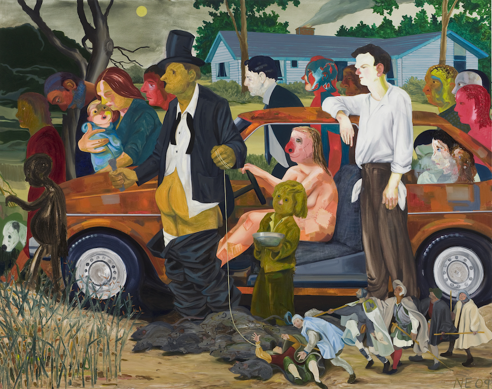 The Wick - Nicole Eisenman, The Triumph of Poverty, 2009. From the Collection of Bobbi and Stephen Rosenthal, New York City. Image courtesy Leo Koenig Inc, New York