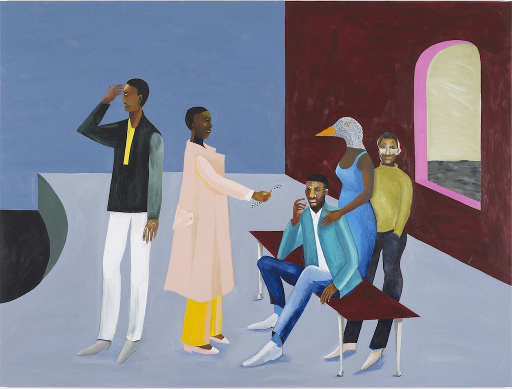 The Wick Culture - Le Rodeur: The Exchange by Lubaina
Himid (2016) © Lubaina Himid.
Courtesy of the artist and Hollybush Gardens, London. Photo: Andy Keate.