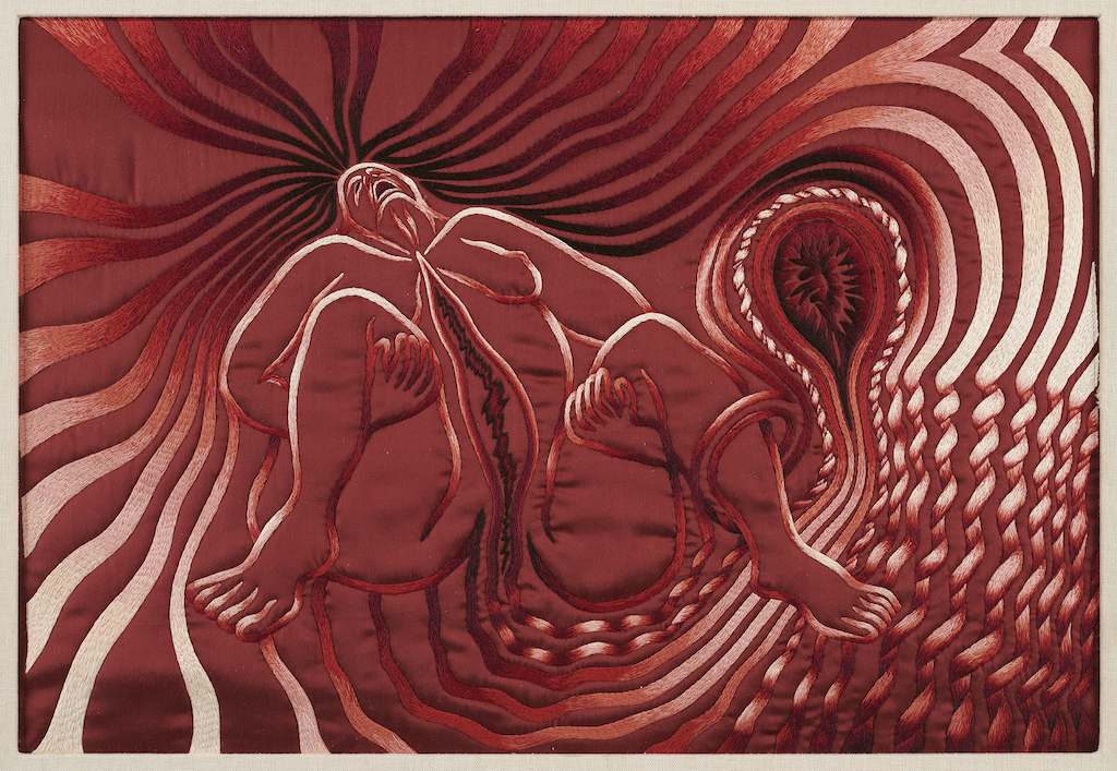 The Wick Culture - Judy Chicago, Birth Tear, 1982