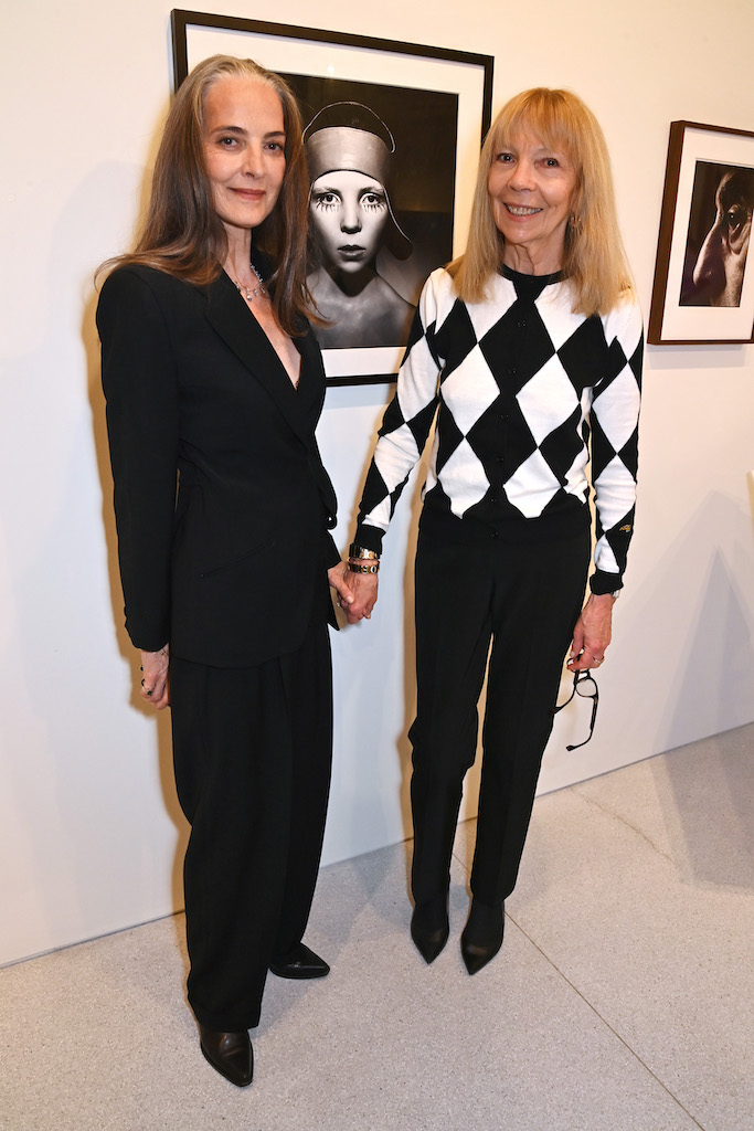 The Wick Culture - LONDON, ENGLAND - MAY 13: Catherine Bailey and Penelope Tree attend the private view of 'DOUBLE EXPOSURE: David Bailey & Mary McCartney', a photography exhibition curated by Brandei Estes, at Claridge's ArtSpace on May 13, 2024 in London, England. 

Photo by Dave Benett