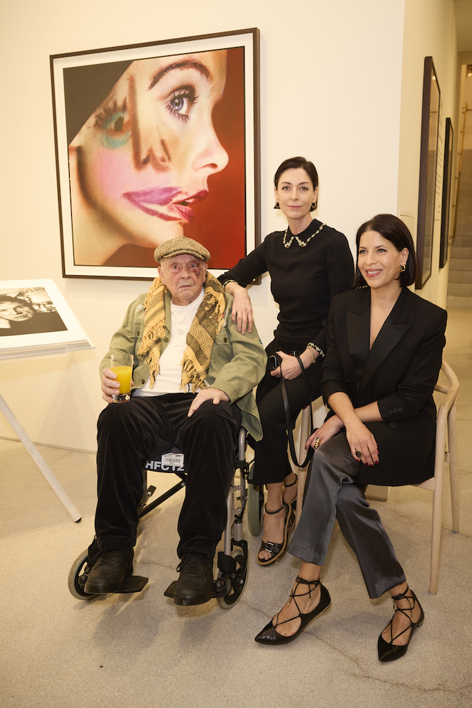 The Wick - David Bailey, Mary McCartney and Brandei Estes at Claridge's ArtSpace