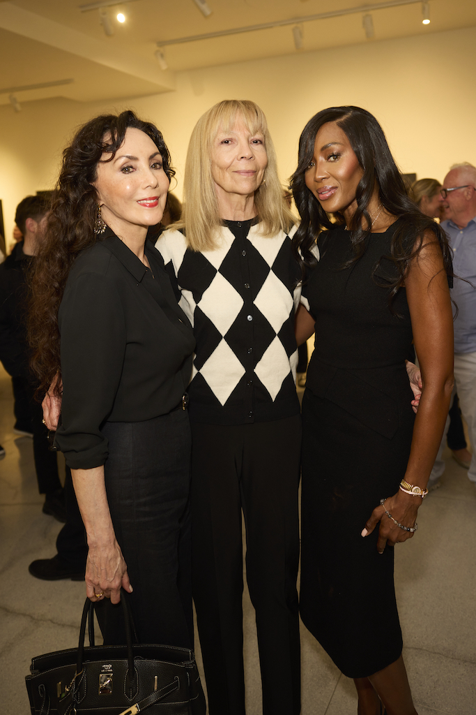 The Wick Culture - Marie Helvin, Penelope Tree and Naomi Campbell at Claridge's ArtSpace