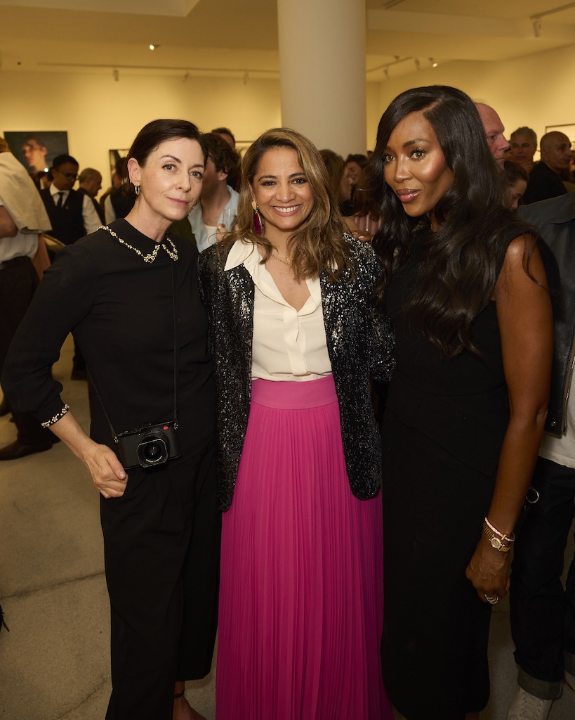 The Wick Culture - Mary McCartney, Katy Wickremesinghe and Naomi Campbell at Claridge's ArtSpace