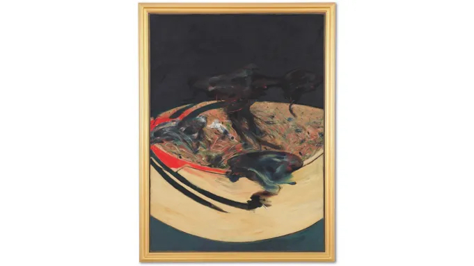 The Wick - Landscape near Malabata, Tangier, by Francis Bacon, 1963
