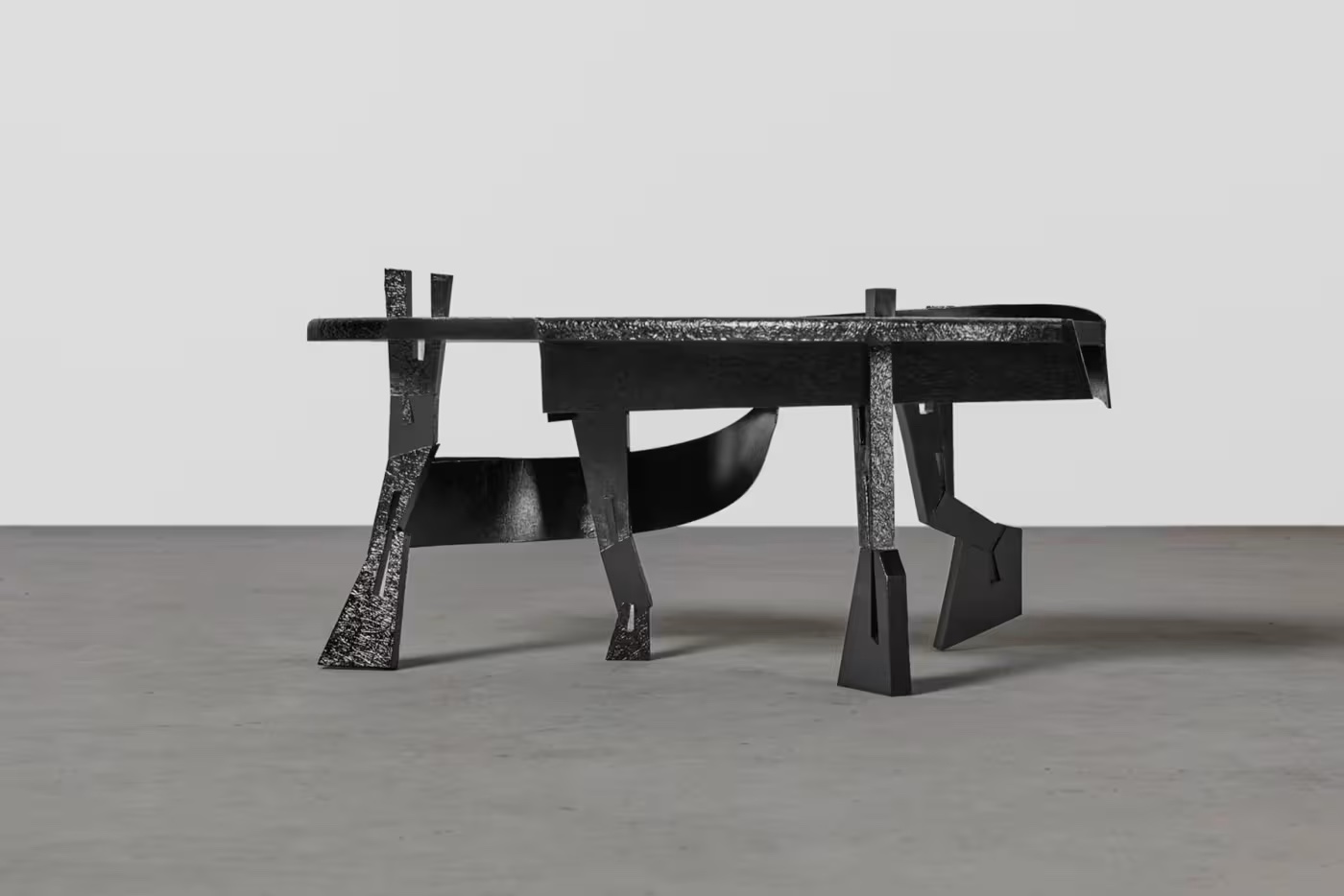 The Wick Culture - Coffee table from ‘A Window to the Past’ collection by Yanxiong Lin, at Charles Burnand
