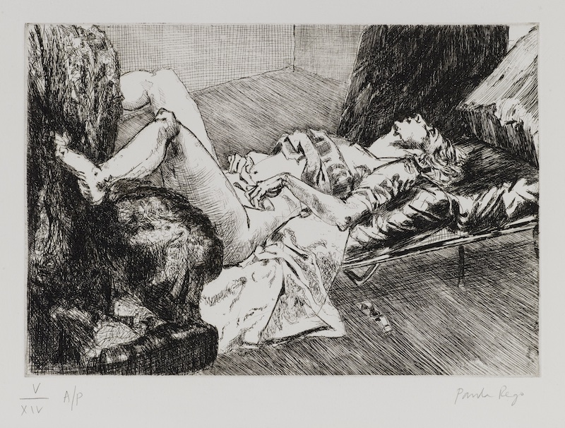 The Wick - Paula Rego Untitled 6, 1999, Courtesy Cristea Roberts Gallery