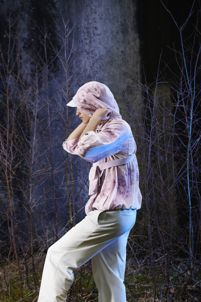 The Wick - This is Living Campaign for the launch of biodesign lifestyle brand and platform Normal Phenomena of Life, featuring the NPOL Original Exploring Jacket - made with microbial dyed silk.
Image Credit: Toby Coulson