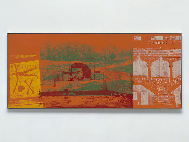 The Wick - Premonition (Ante de Creer) / ROCI CUBA, 1988 Silkscreen ink and enamel on galvanized steel