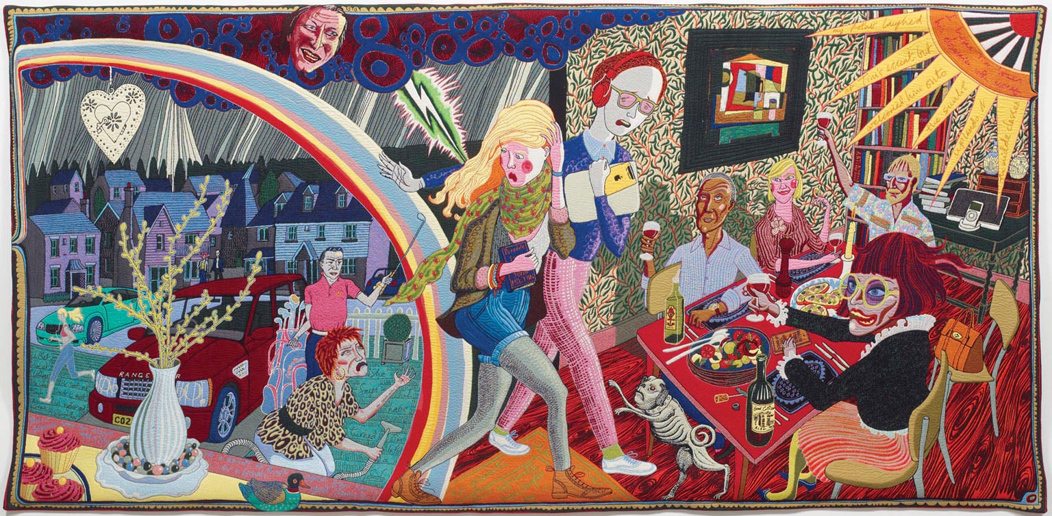 The Wick Culture - Grayson Perry, Expulsion from Number 8 Eden Close, Arts Council Collection & British Council Collection, © Grayson Perry courtesy of the artist and the Victoria Miro gallery