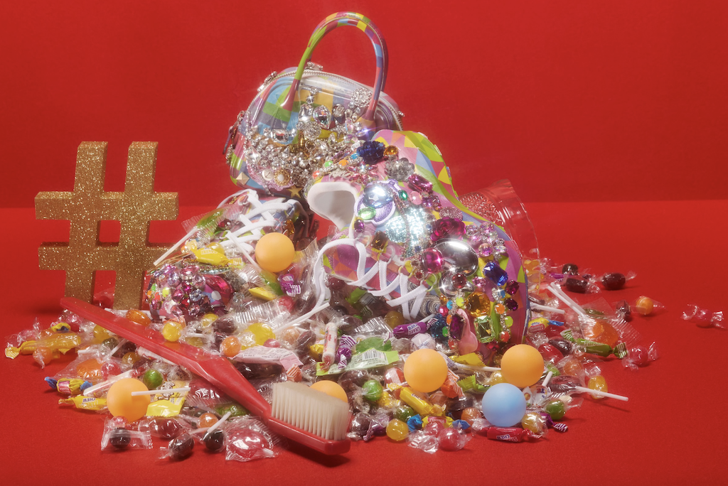 The Wick - Candy and Comme des Garçons, 2024. 
© Roe Ethridge
Courtesy of the artist and Gagosian