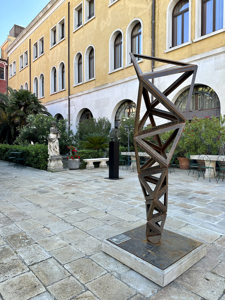 The Wick Culture - Conrad Shawcross- Platform Earth Exhibition-Il Palazzo Experimental Vence Biennale 2024