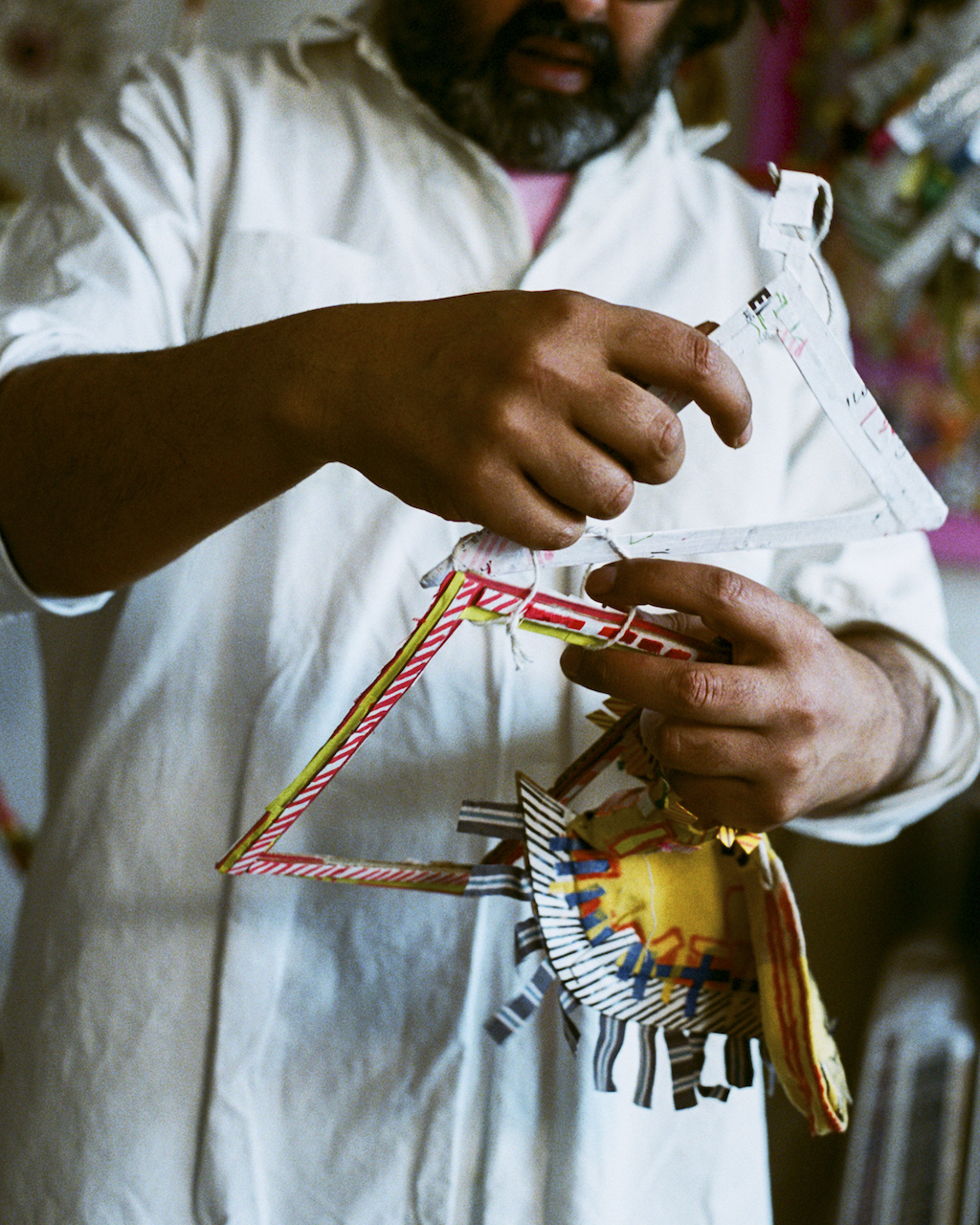 The Wick Culture - Liaqat Rasul at Bow Arts, photography courtesy of Ejatu Shaw