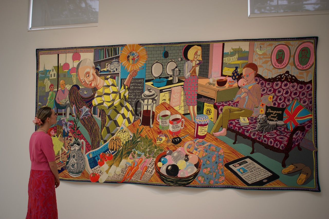 The Wick Culture - Viewing Grayson Perry’s monumental tapestries at Pitzhanger Manor & Gallery