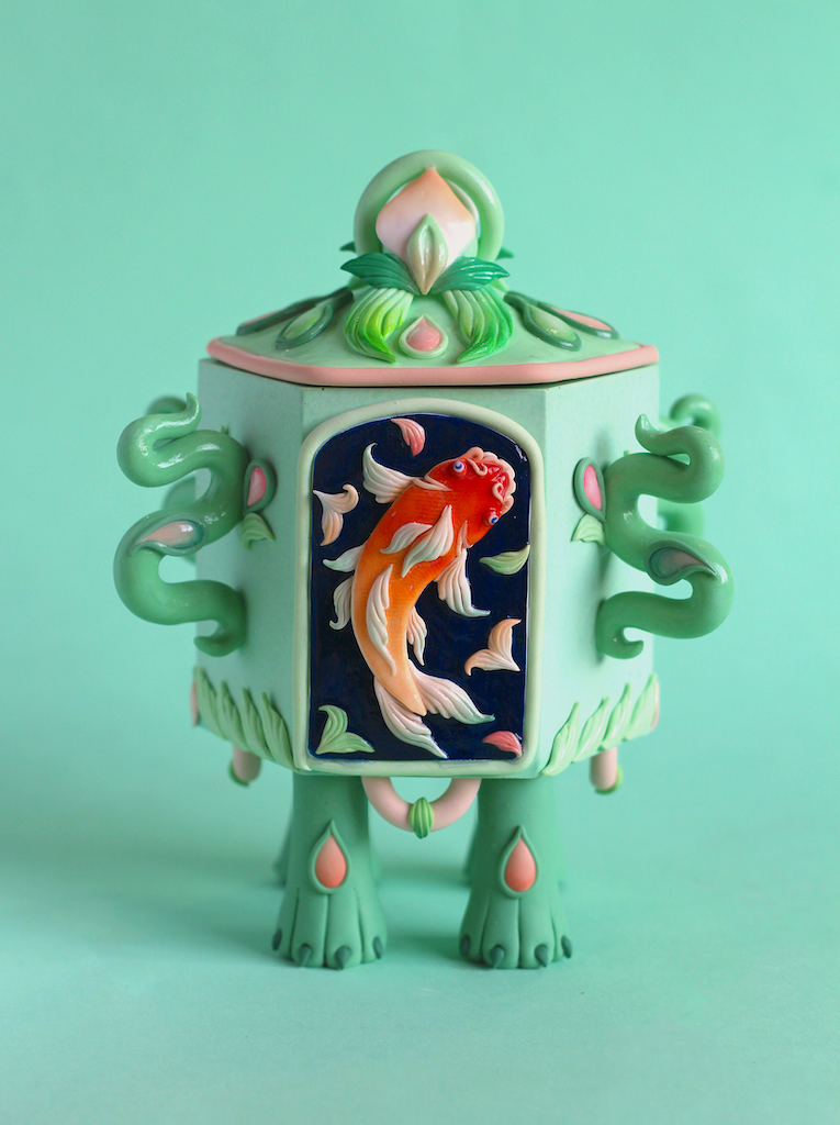 The Wick - Hannah Lim, Magic Koi Snuff Bottle