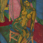 Painting of a nude woman