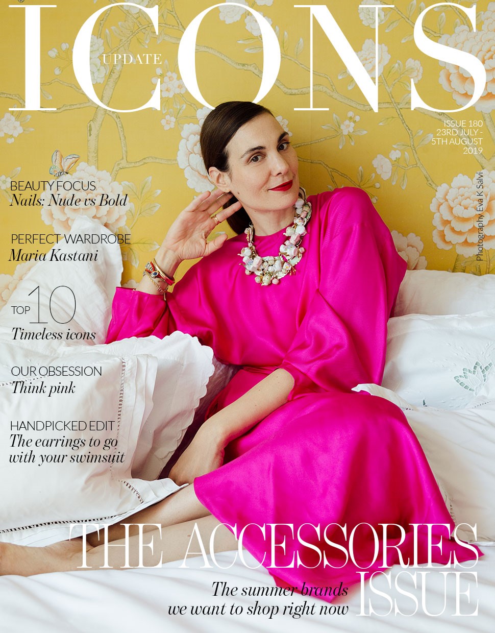 The Wick Culture - Icons Magazine, Maria Kastani Cover